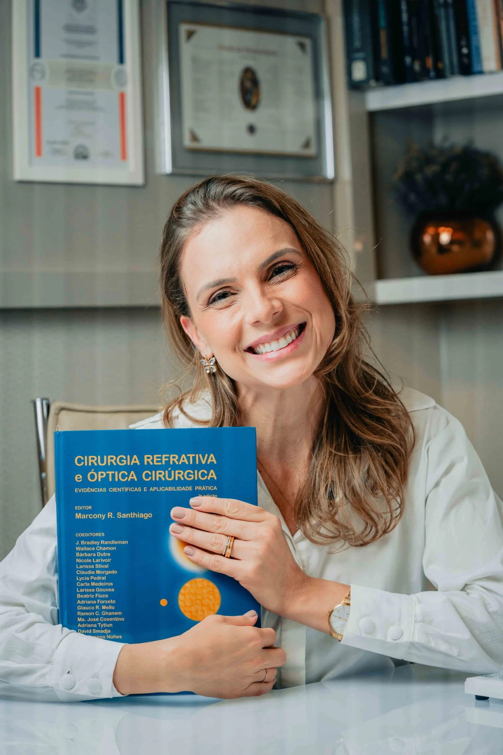 Depoimento sobre lançamento e influência do livro na carreira médica e acadêmica.